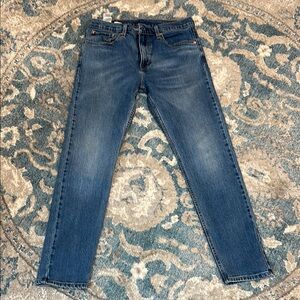 Levi's Blue Slim Jeans with Classic Indigo Wash